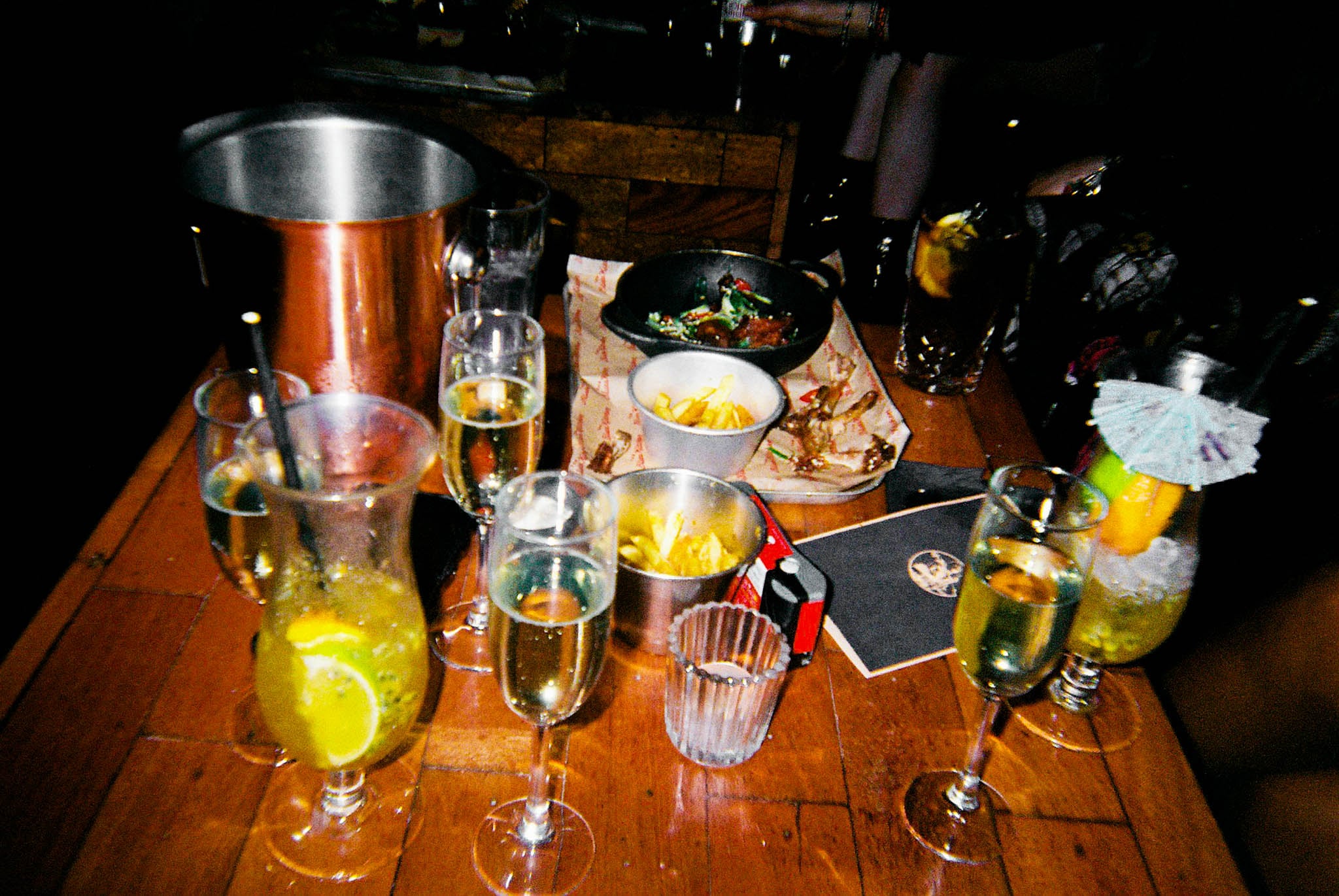 Karaoke room drinks and party setup, The Blues Kitchen Camden