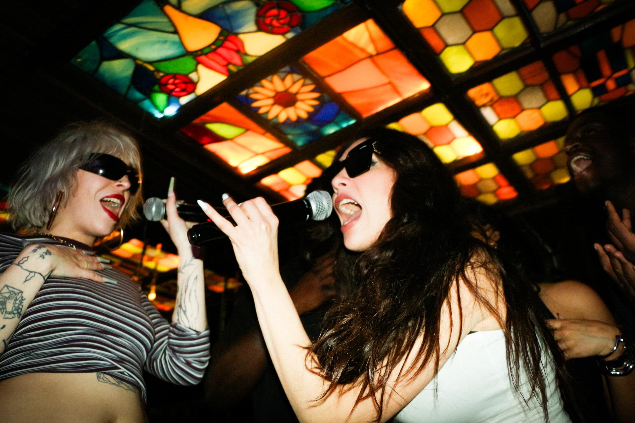 Karaoke room drinks and party setup, The Blues Kitchen Camden